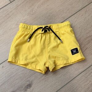 Rad Tod Co Yellow Swim Shorts